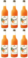 6 x James White Organic Carrot Juice - 750ml