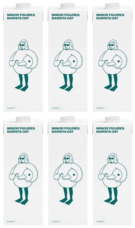 6 x Minor Figures Barista Standard - 1ltr
