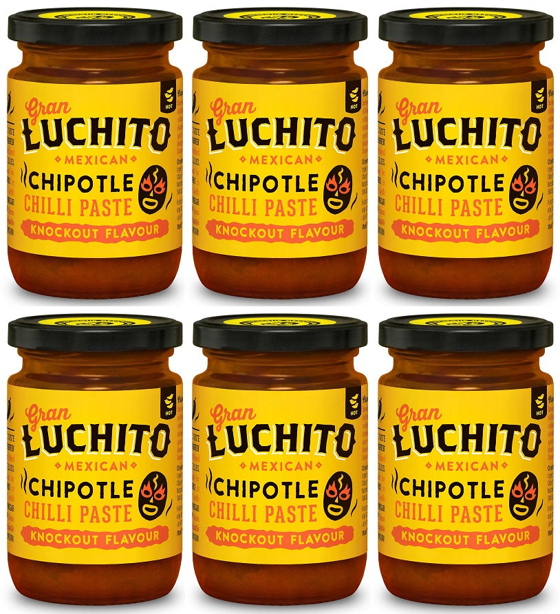 6 x Gran Luchito Chipotle Paste - 100g