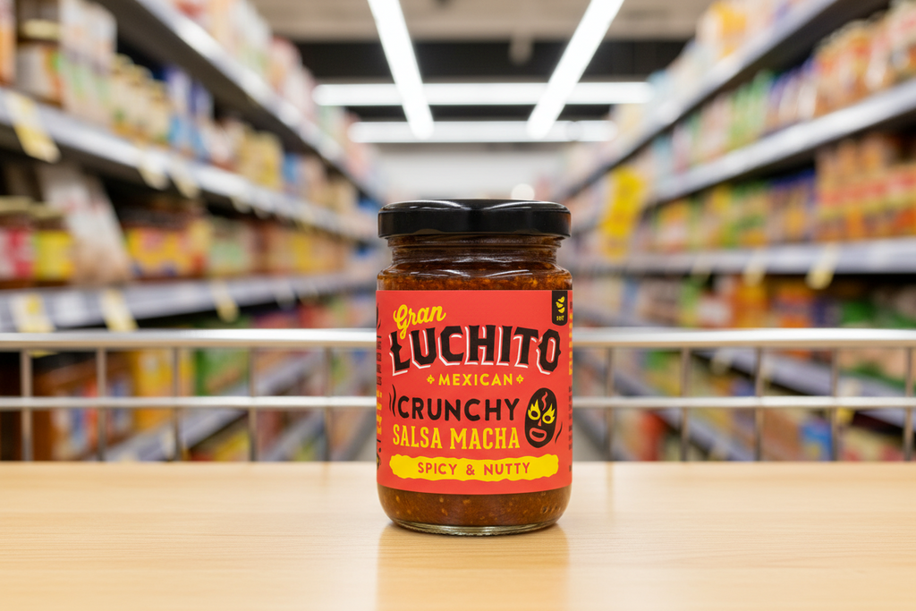 6 x Gran Luchito Salsa Macha - 100g
