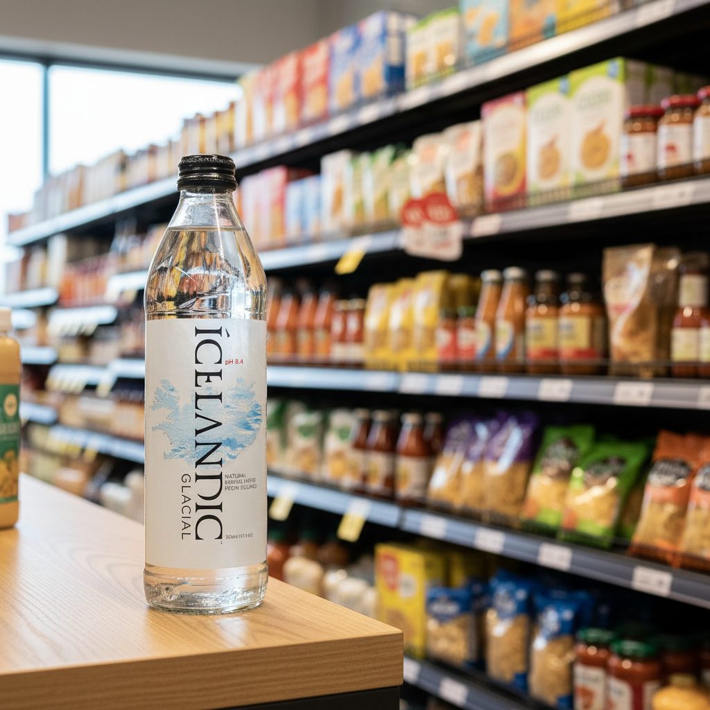 24 x Icelandic Glacial Water - Glass Bottle - 300ml