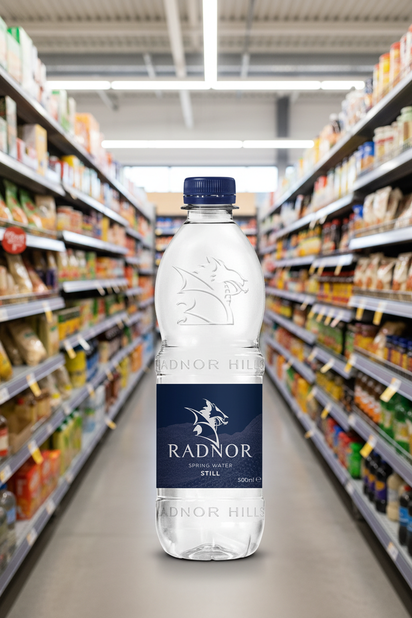 24 x Radnor Hills Still Screw Cap Natural Spring Water - 500ml