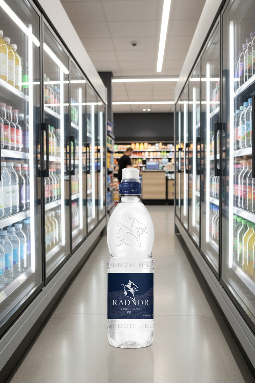 24 x Radnor Hills Still Sports Cap Natural Spring Water - 500ml