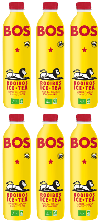 6 x BOS IceTea Lemon - 1000ml