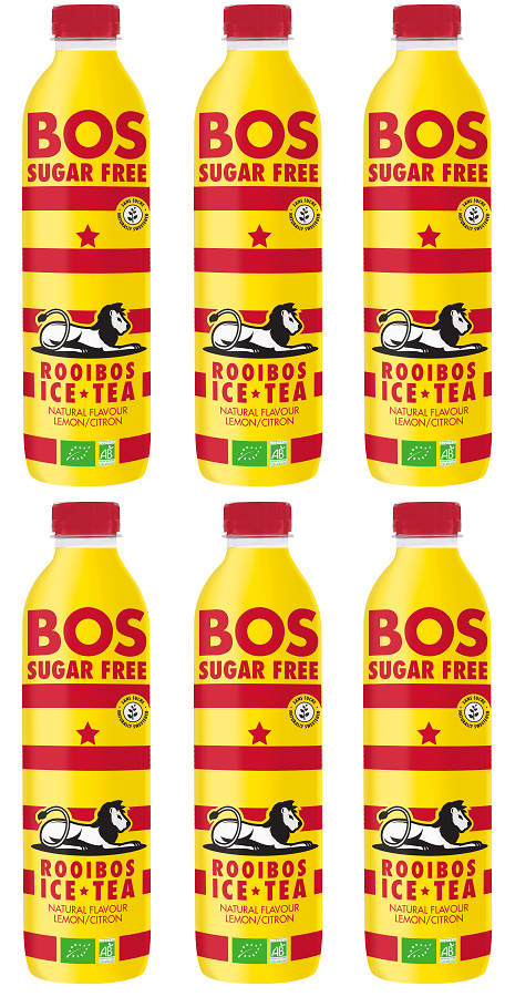 6 x BOS IceTea SgrFree Lmon - 1000ml