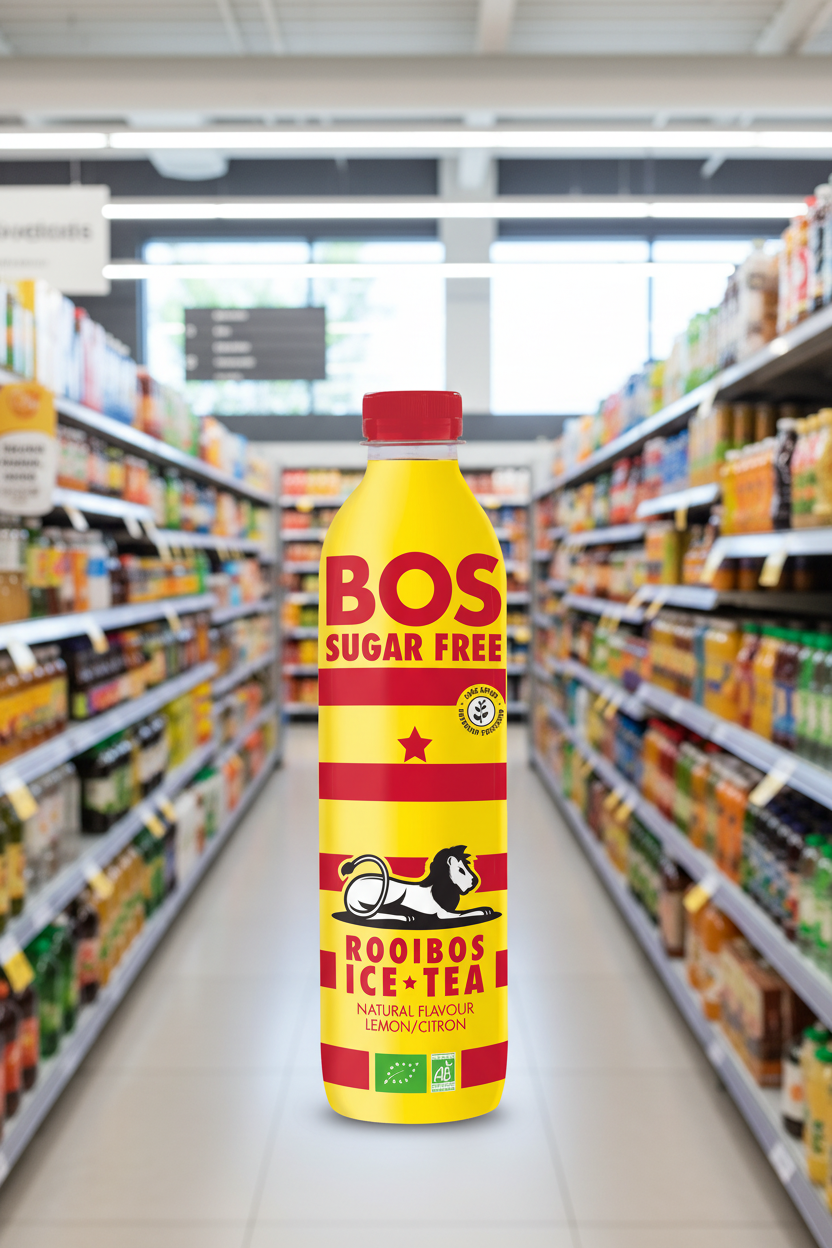 6 x BOS IceTea SgrFree Lmon - 1000ml