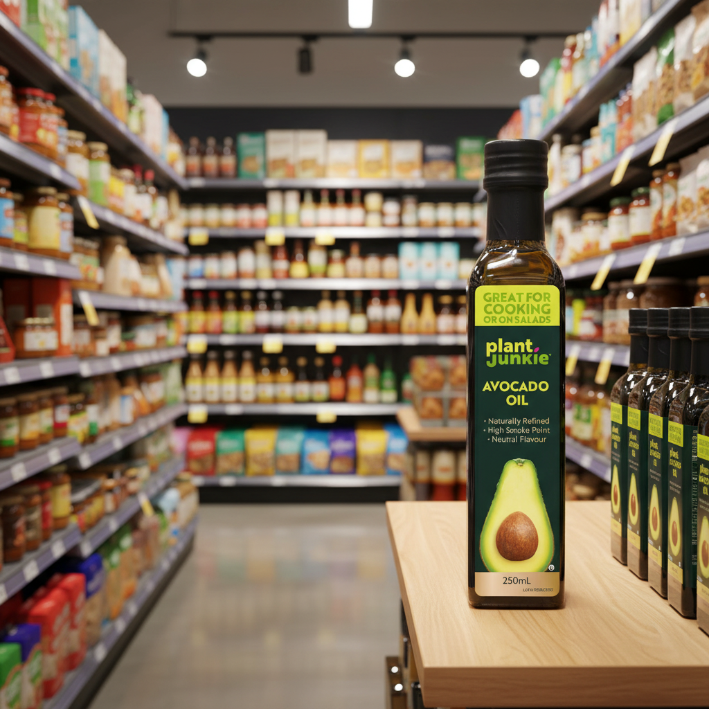 Plant Junkie Naturally Refined Avocado Oil - 250ml