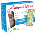 6 x Le Pain Des Fleurs Org GF Buckwheat - NS C/bread - 150g