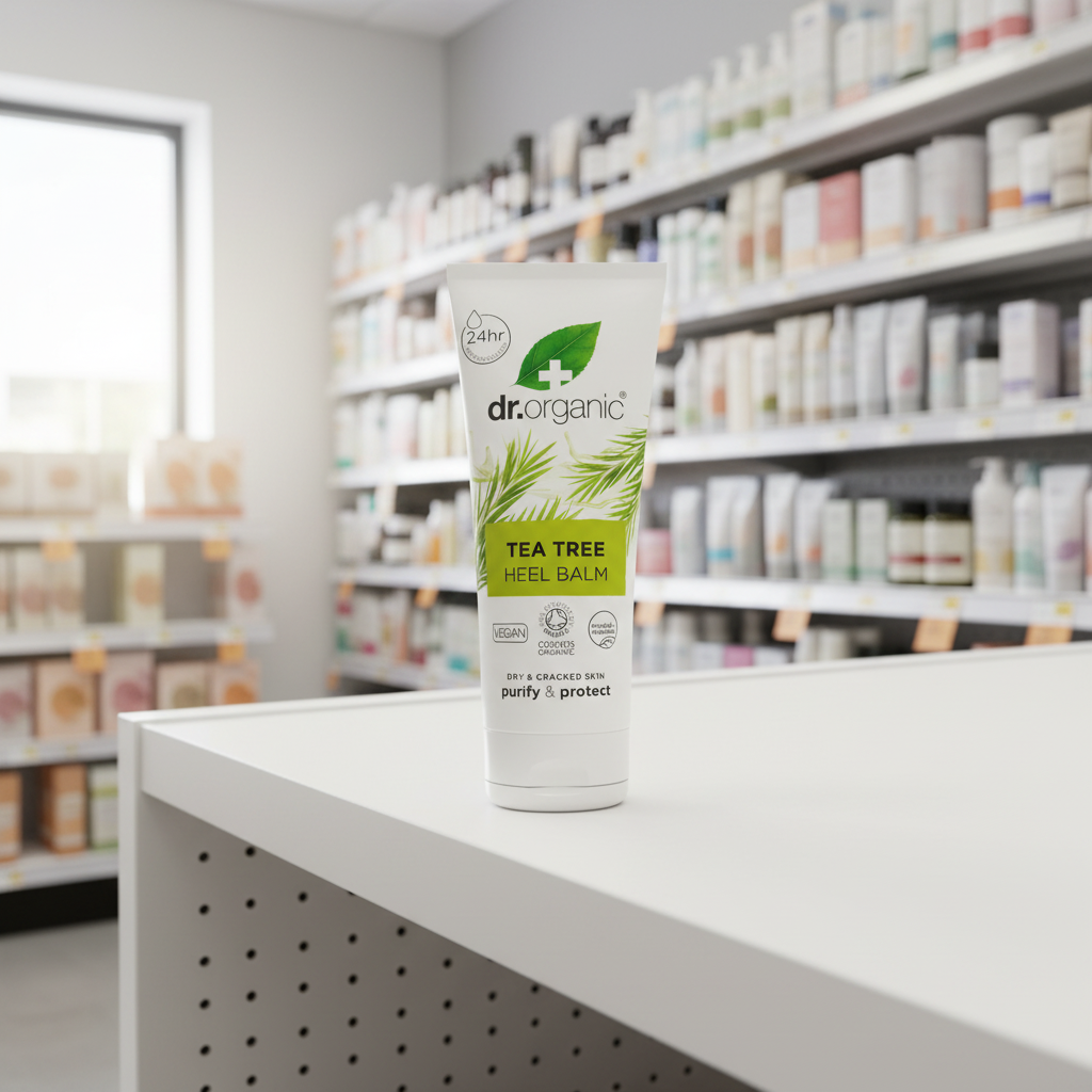 Dr Organic Tea Tree Heel Balm - 100ml