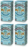 4 x Hampstead Tea Org Demeter P/mint & S/mint Tea Bags - 20pc