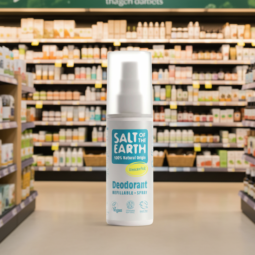 Salt of the Earth Refillable Natural Deo Spray - 100ml