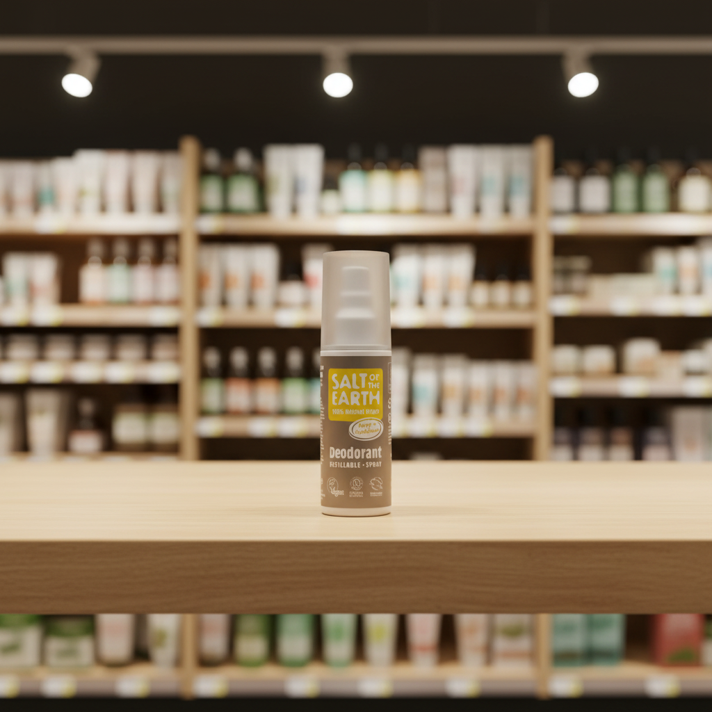 Salt of the Earth Deo Spray - Amber & Sandalwood - 100ml