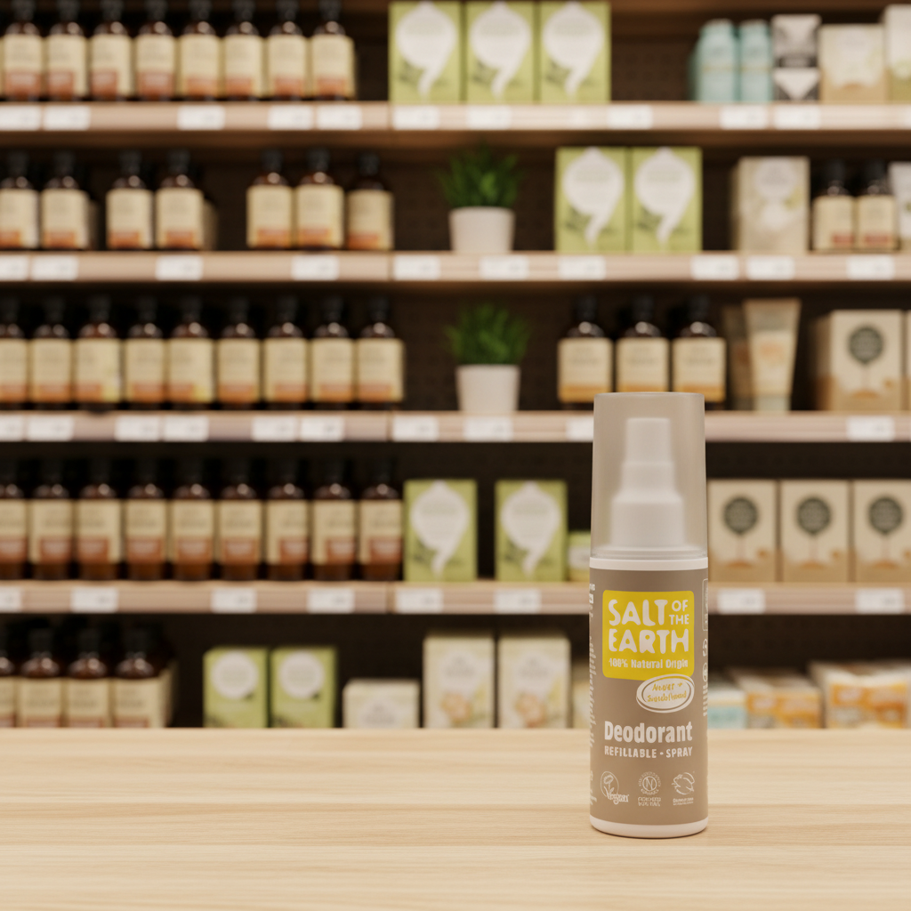 Salt of the Earth Deo Spray - Amber & Sandalwood - 100ml