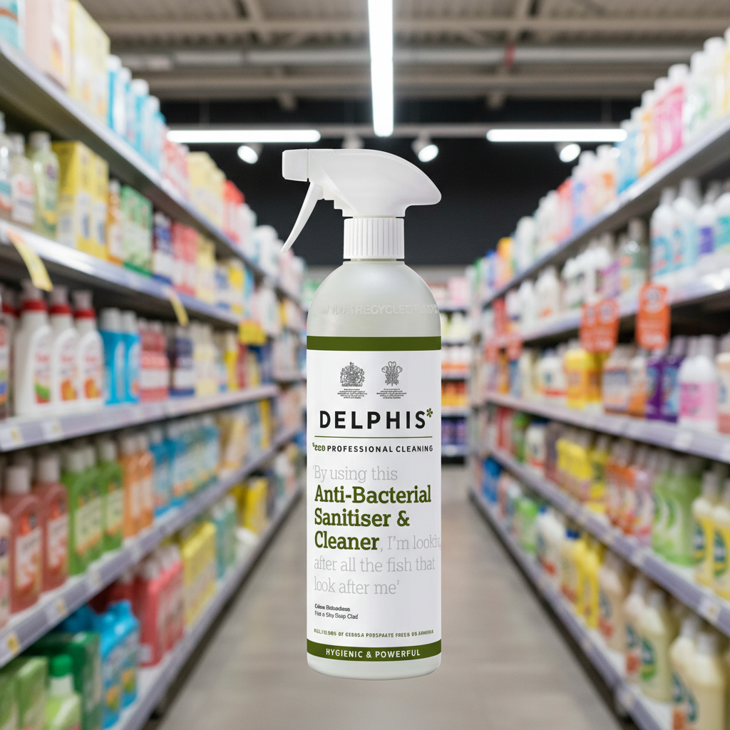 Delphis Eco Anti-Bacterial Kitchen Sanitiser - 700ml