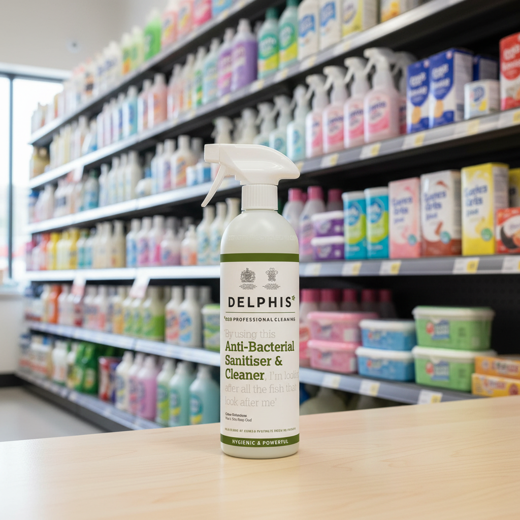 Delphis Eco Anti-Bacterial Kitchen Sanitiser - 700ml