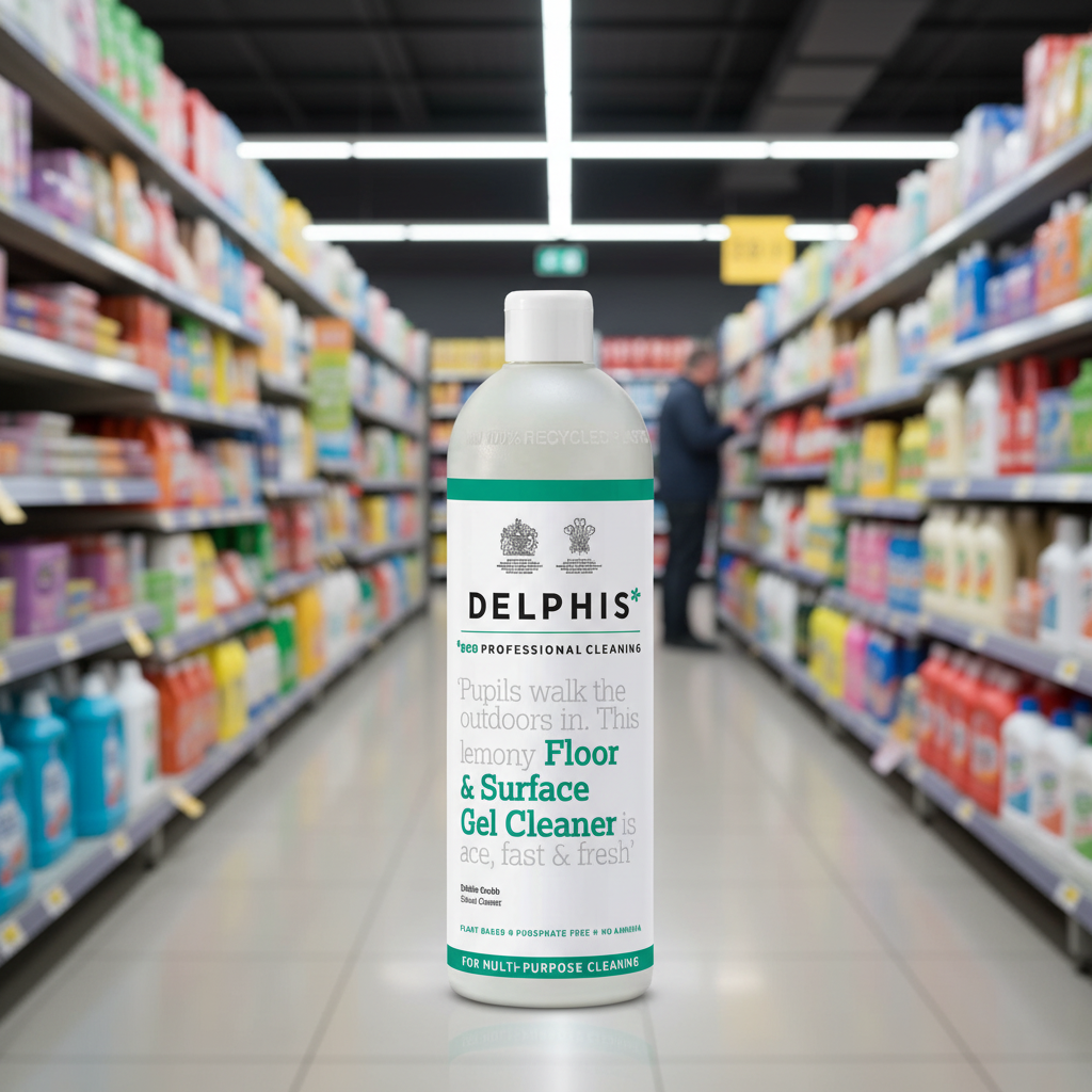 Delphis Eco Floor & Surface Lemon Gel Cleaner - 700ml