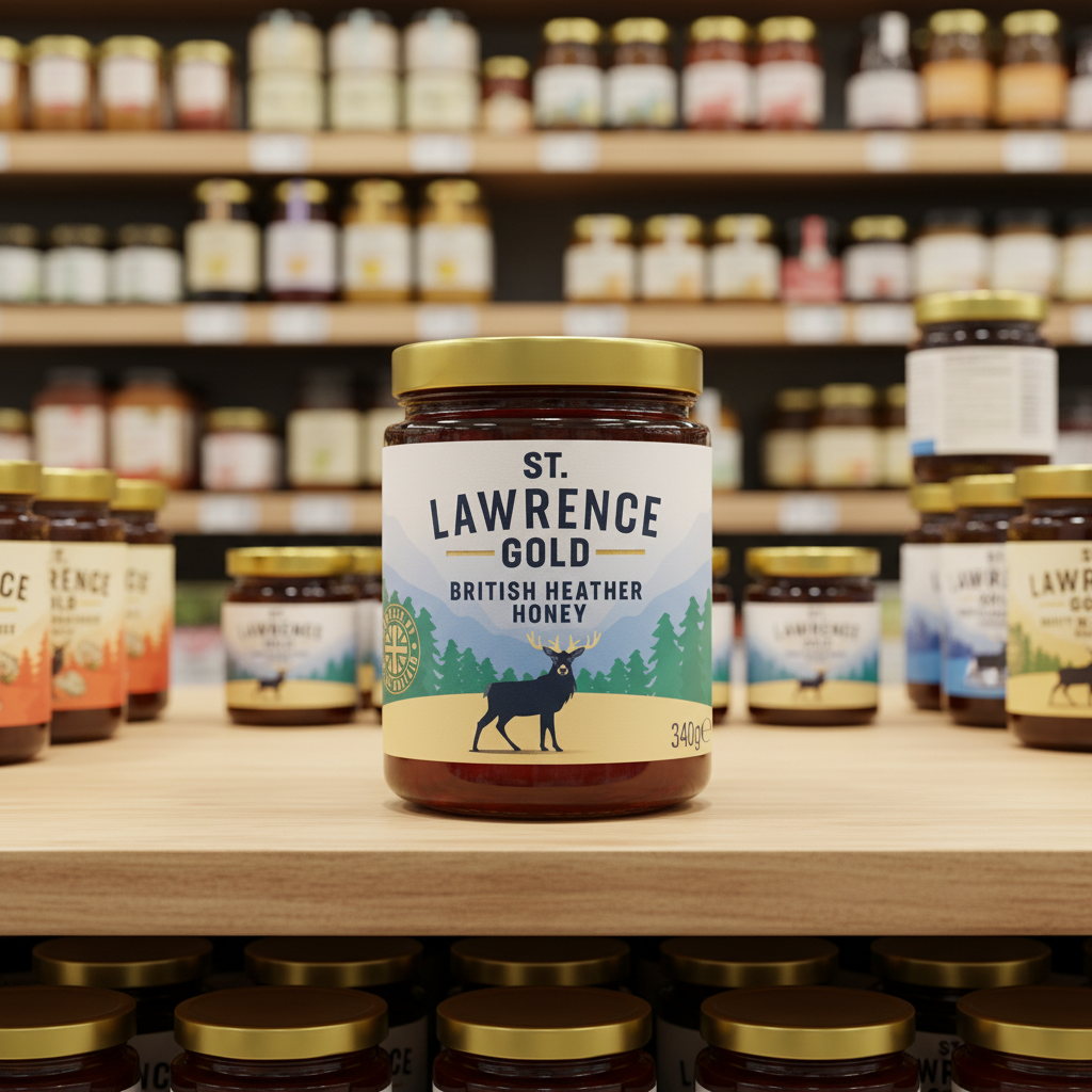 St. Lawrence Gold British Heather Honey - 340g