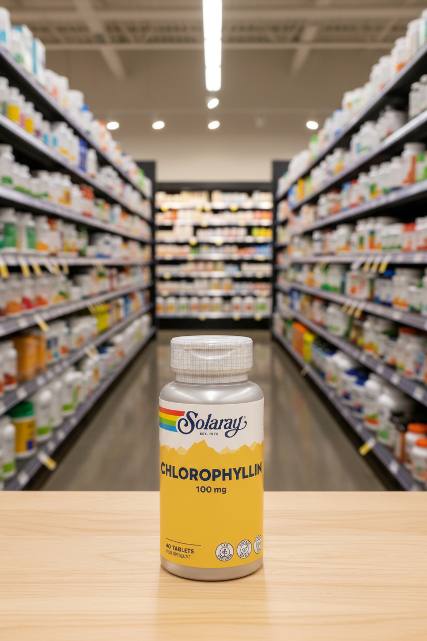 Solaray Chlorophyllin 100mg - 60tabs