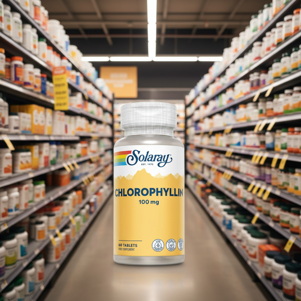Solaray Chlorophyllin 100mg - 60tabs