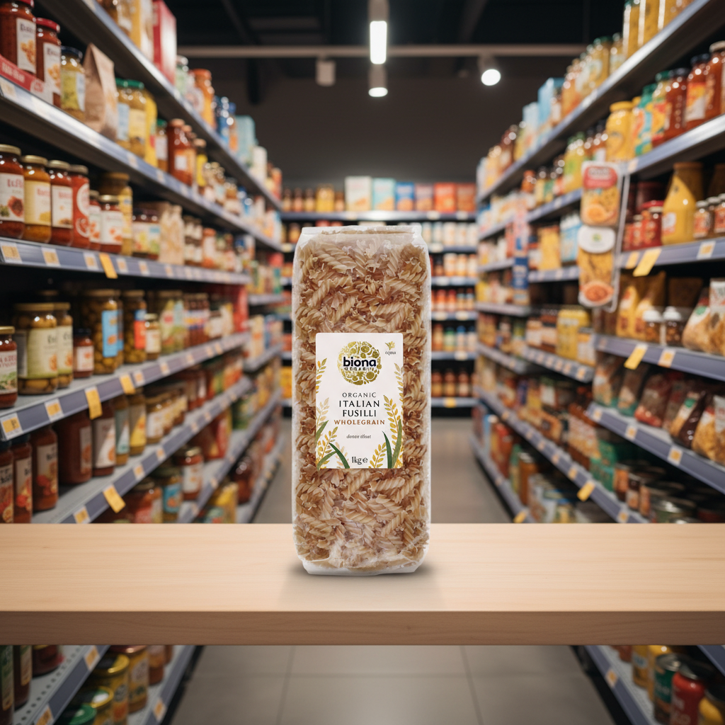 Biona Whole Fusilli Organic - 1000g