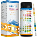 14-URS Reagent Test Strips 120 ct – Urinalysis & UTI Detection, At-Home Use (60s Results)