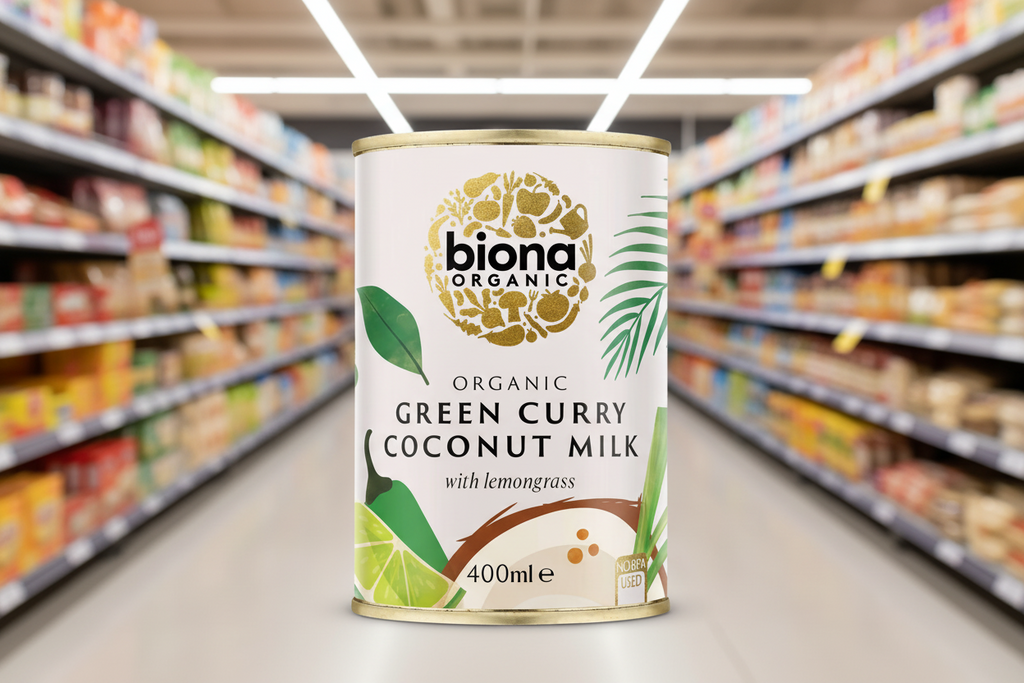 Biona Coconut Milk Green Curry Organic - 400ml