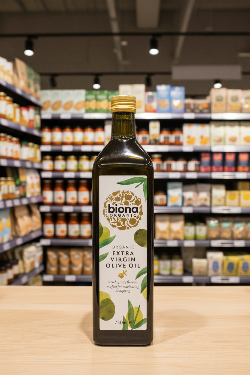 Biona Olive Oil - Extra Virgin - EU Origin Organic - 750ml