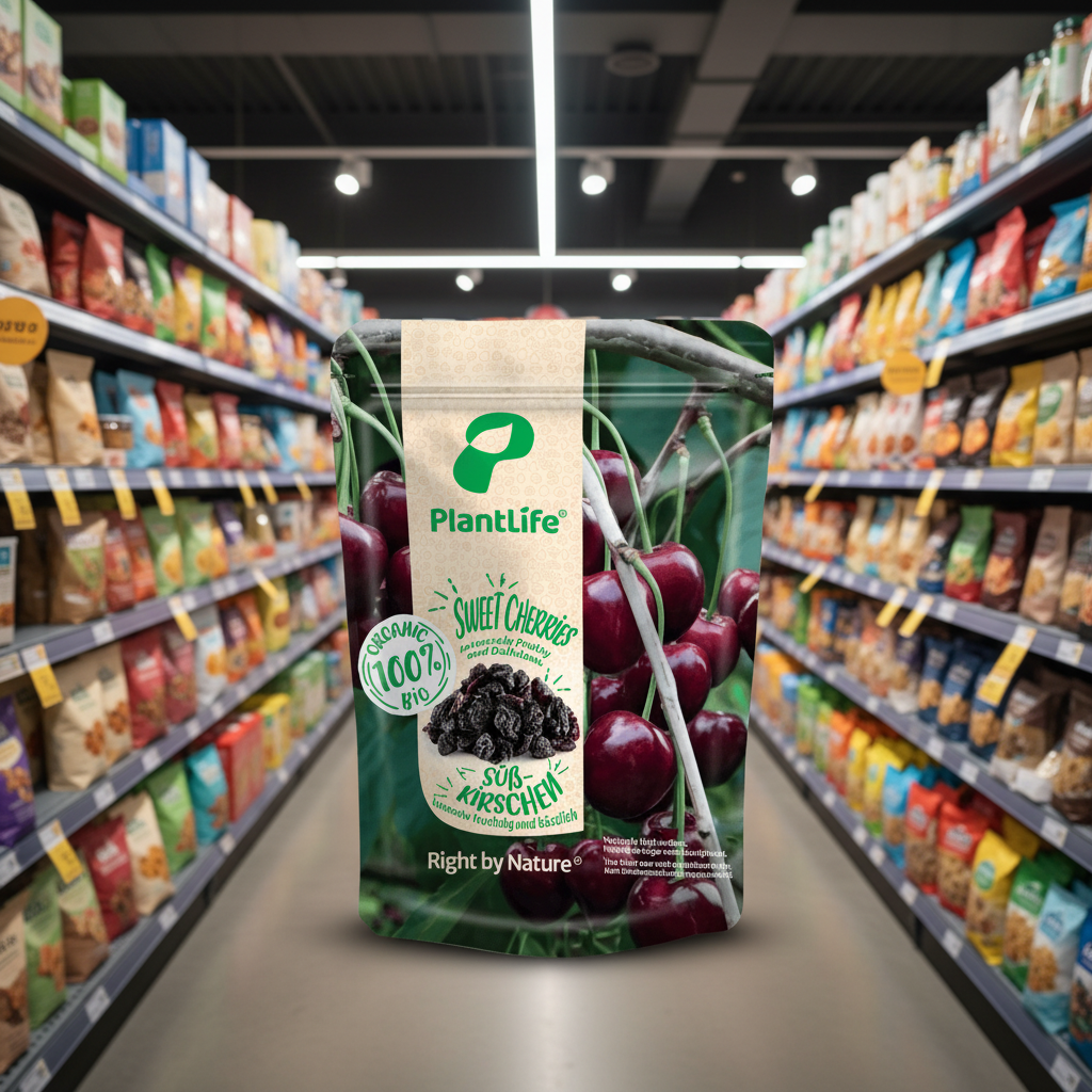 PlantLife Organic Sweet Cherries - 80g