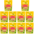 10 x Jealous Sweets Tangy Worms   Share Bag - 125g