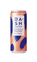 12 x Dash Water Sparkling Peach - 330ml