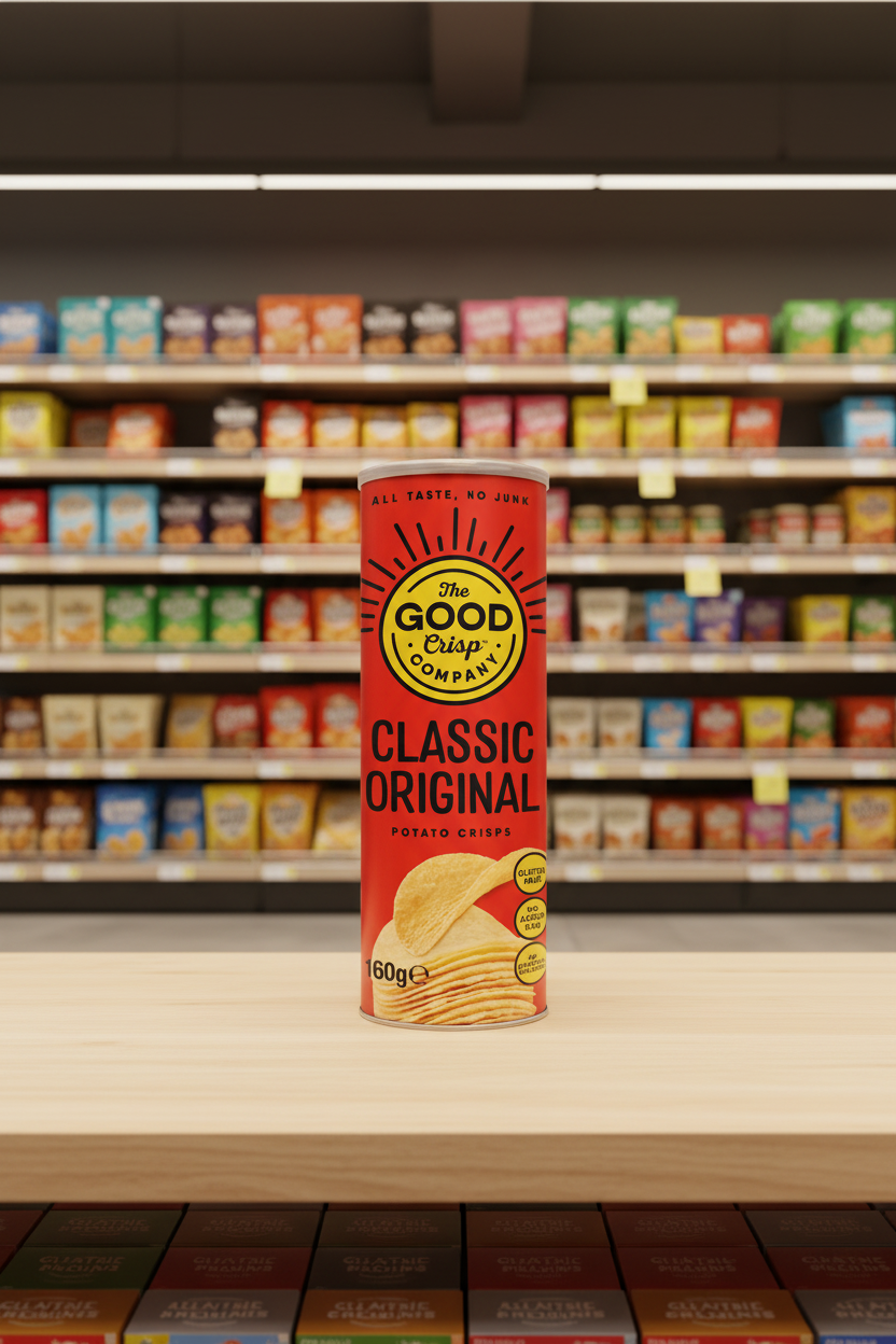 8 x The Good Crisp Company Original - 160g