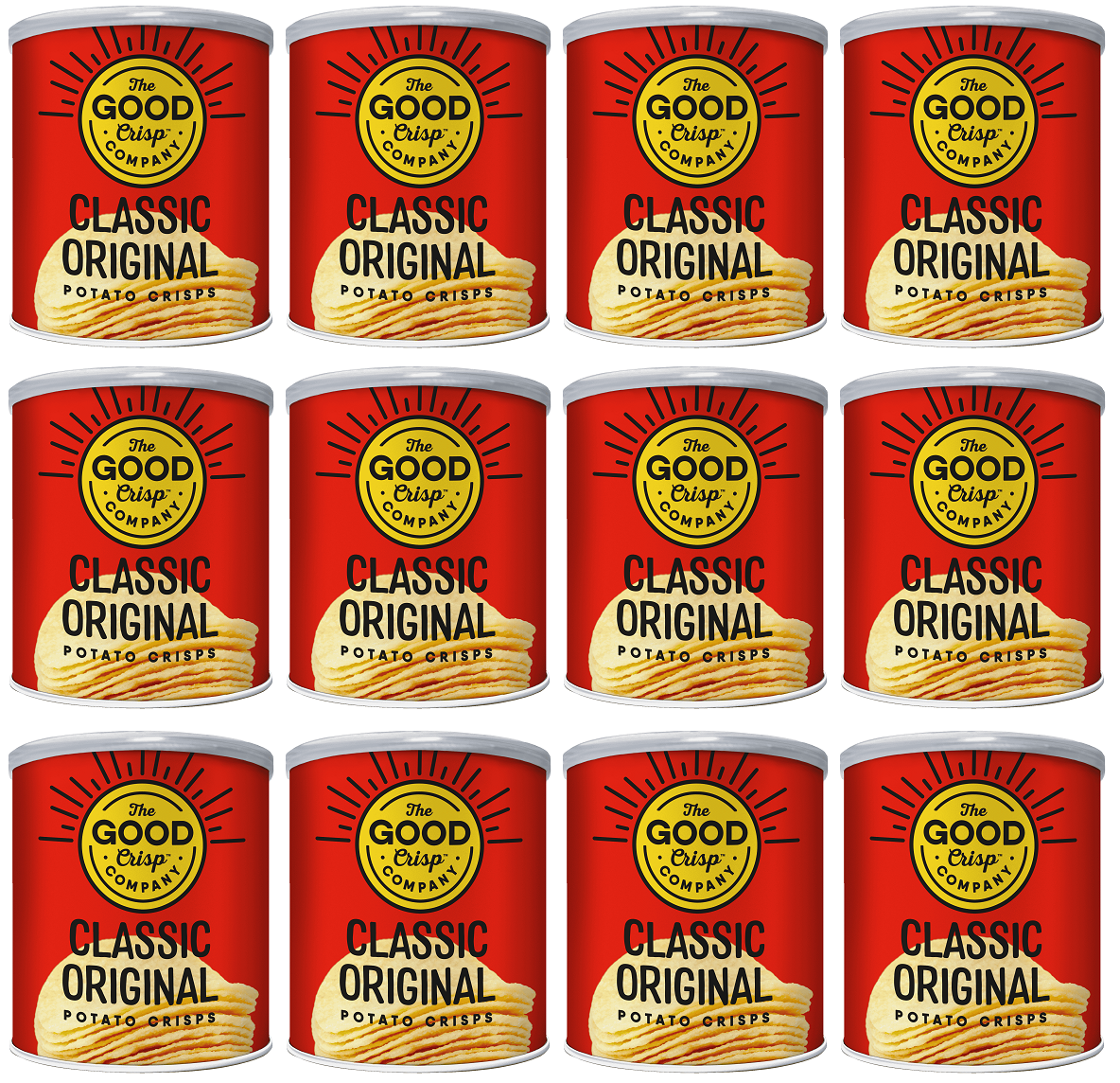 12 x The Good Crisp Company Original - 45g