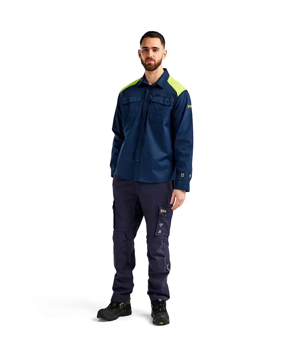 Blaklader 1417 Inherent Water-Repellent Antistatic Flame Resistant Kneepad Trousers