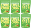6 x Love Corn Premium Crunchy Corn Sour Cream & Chive - 115g