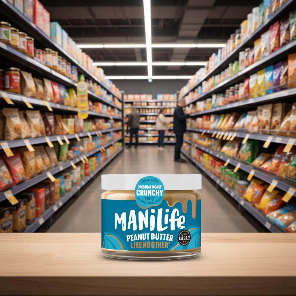 ManiLife Original Roast Crunchy Peanut Butter - 275g