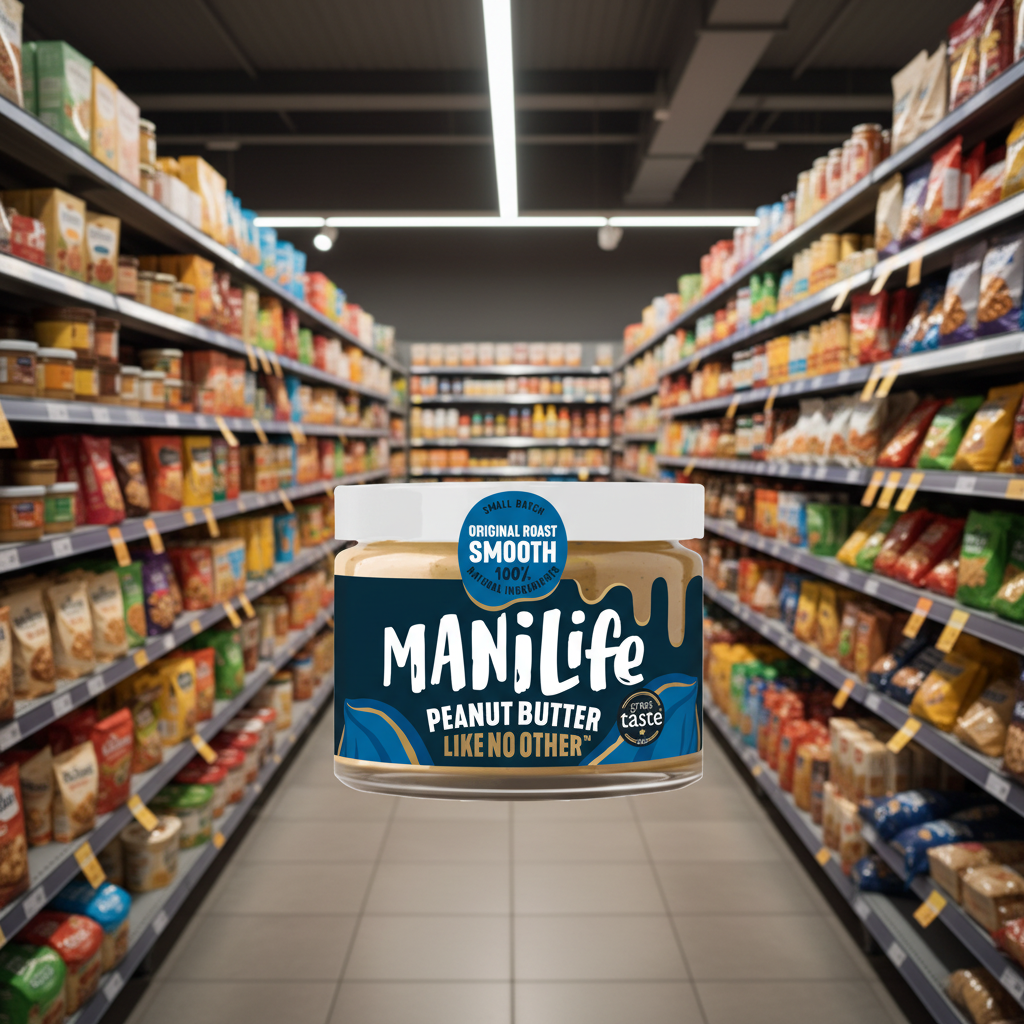 ManiLife Original Roast Smooth Peanut Butter - 275g
