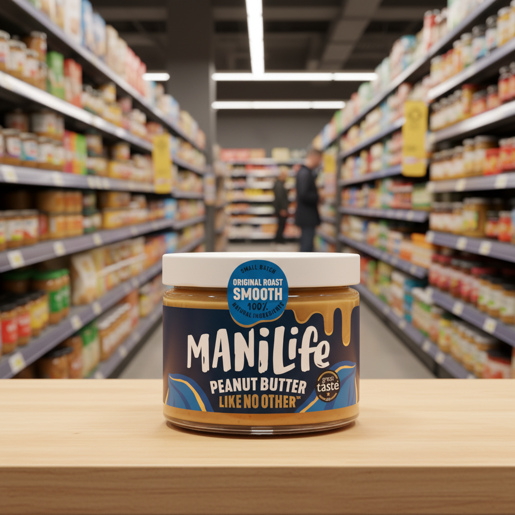 ManiLife Original Roast Smooth Peanut Butter - 275g