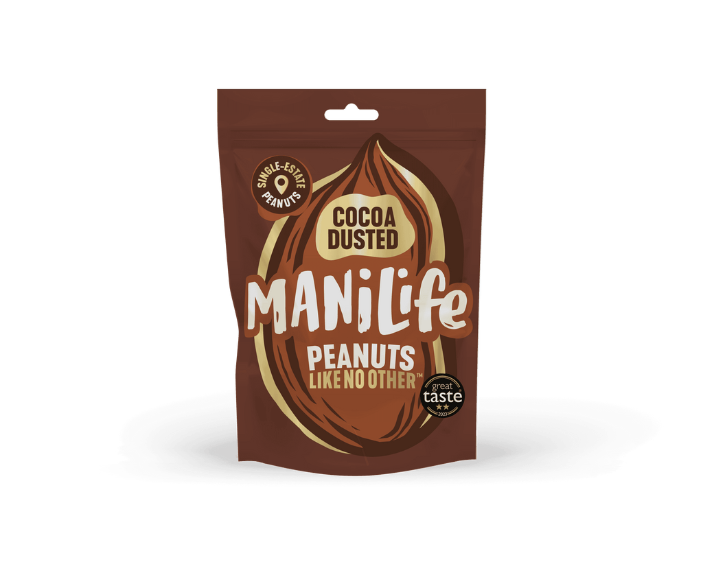 8 x ManiLife Cocoa Dusted Peanuts - 75g