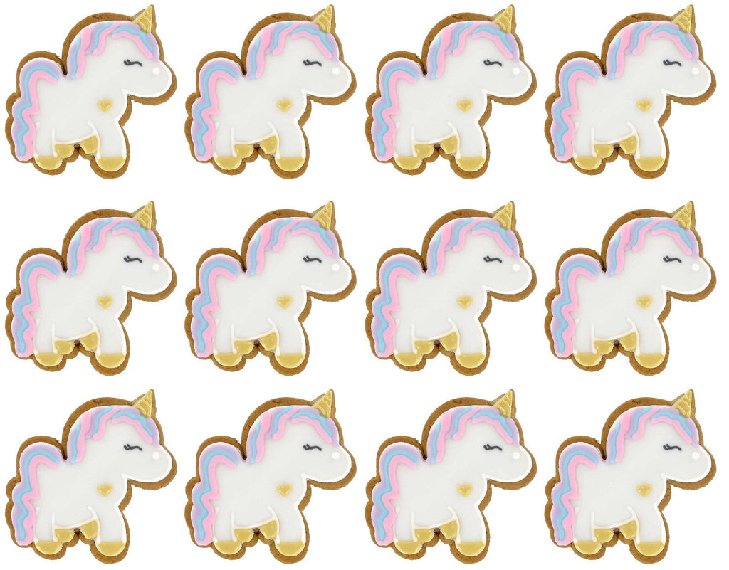 12 x Original Biscuit Bakers Iced Gingerbread Unicorn - 12g