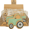 12 x Original Biscuit Bakers Iced Gingerbread Tractor - 12g