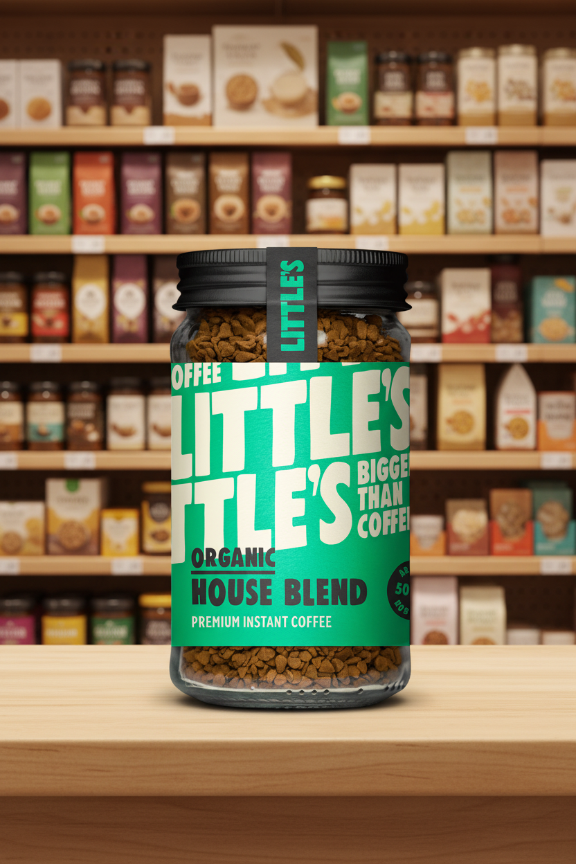 Little's Instant Coffee House Blend (Organic) - 100g