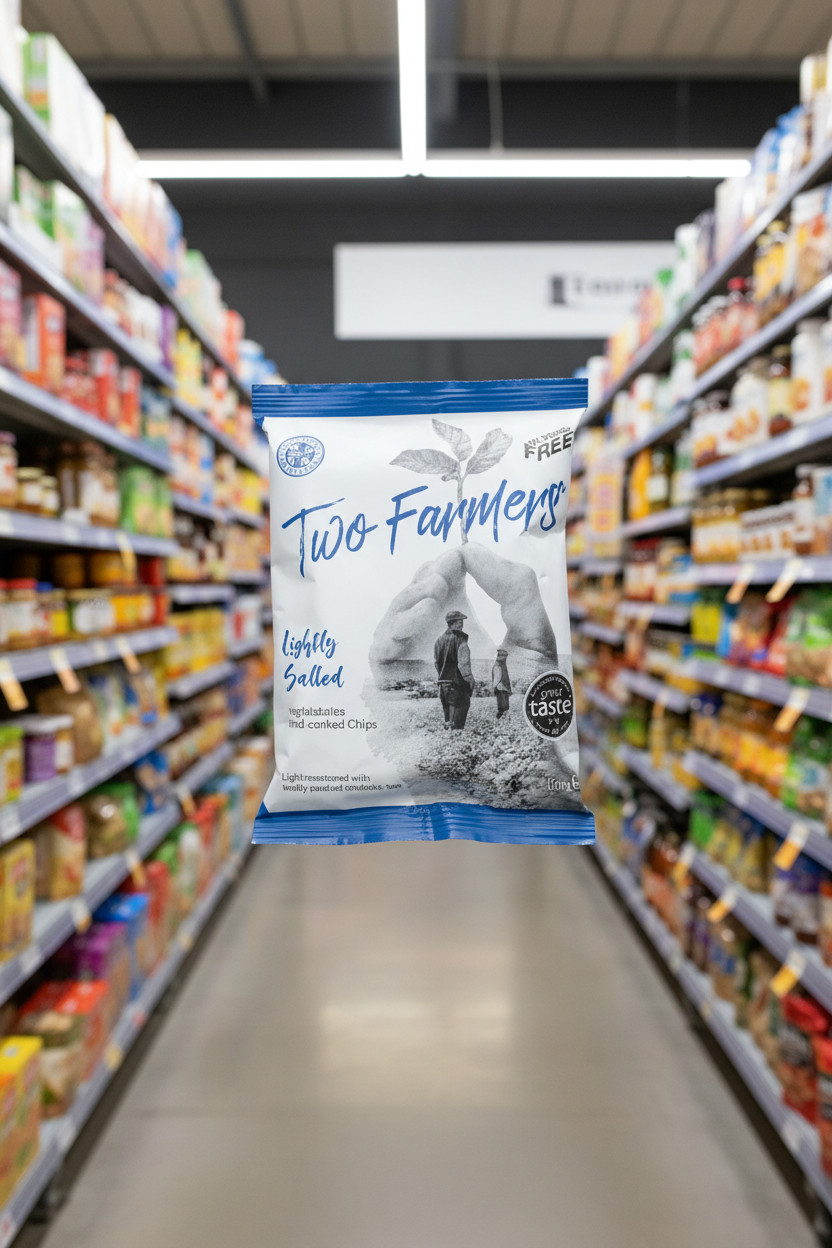 24 x Two Farmers Lightly Salted - 40g