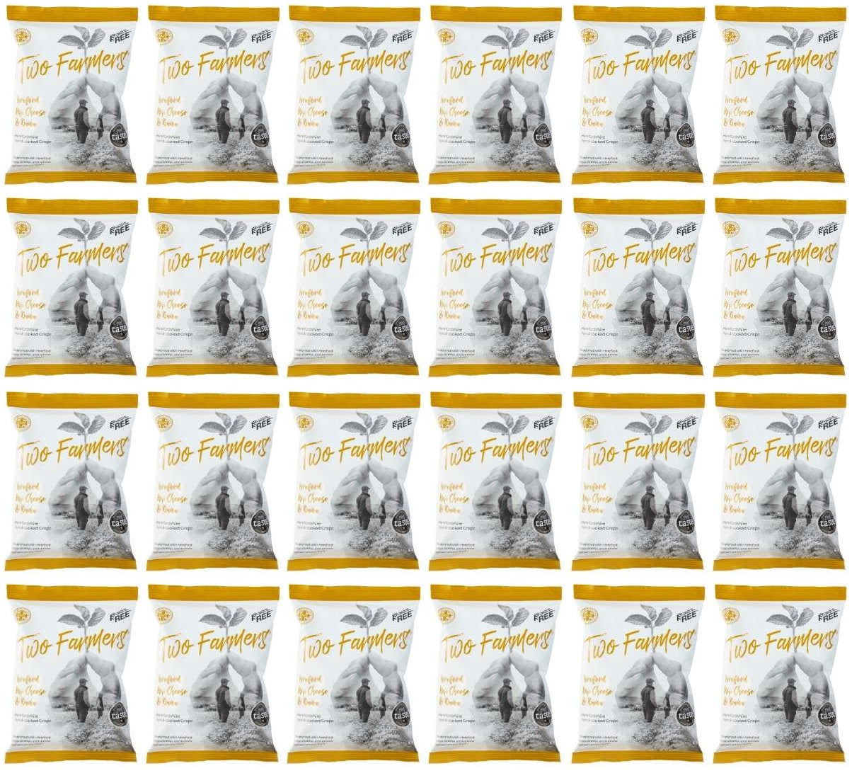 24 x Two Farmers Hereford Hop Cheese & Onion - 40g