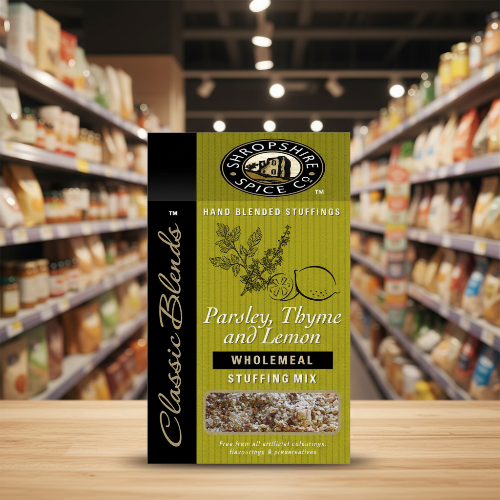 6 x Shropshire Spice Parsley, Thyme & Lemon Stuffing - 150g