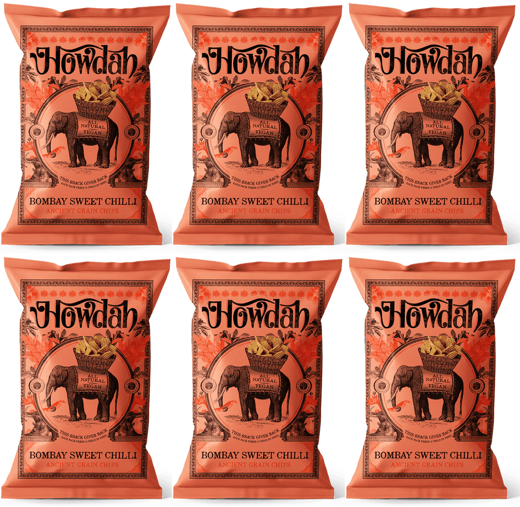 6 x Howdah Bombay Sweet Chilli - 130g