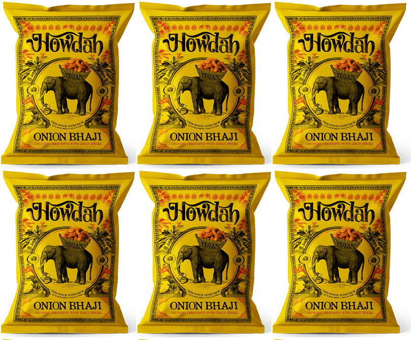 6 x Howdah Onion Bhaji - 150g