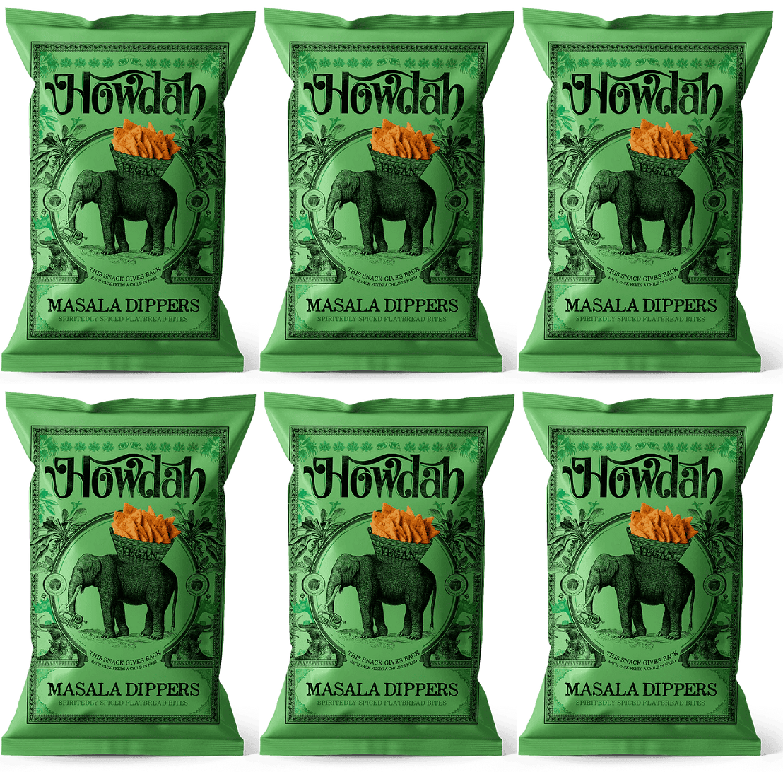 6 x Howdah Masala Dippers - 150g