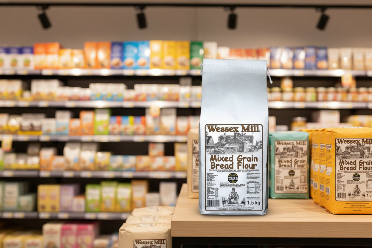5 x Wessex Mill Mixed Grain Bread Flour - 1.5kg