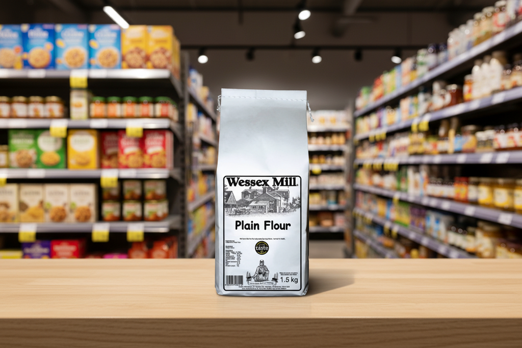 5 x Wessex Mill Plain Flour - 1.5kg