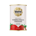 Biona Organic Whole Plum Peeled Tomatoes - 400g